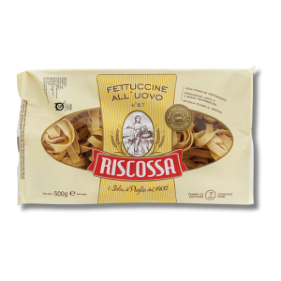 Riscossa - Fettuccine Egg Pasta 500g