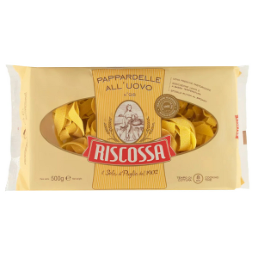 Riscossa - Pappardelle Nidi Egg Pasta 500g