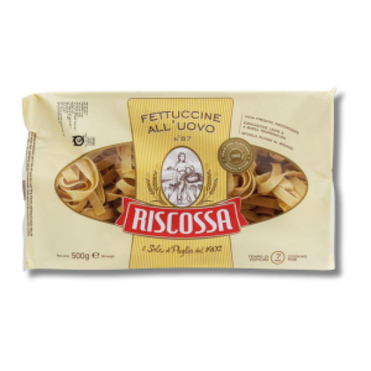 Riscossa - Fettuccine Egg Pasta 500g