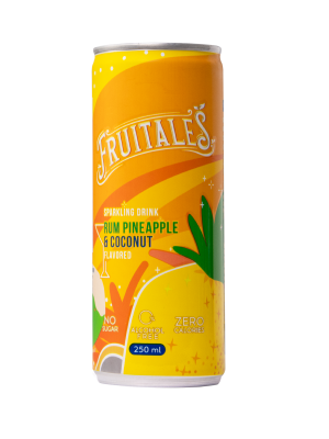 Fruitales Rum Pineapple & Coconut Mocktail